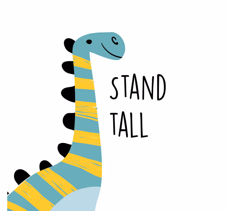 Mørklægningsgardiner børn nordiske dinosaurer - TenStickers