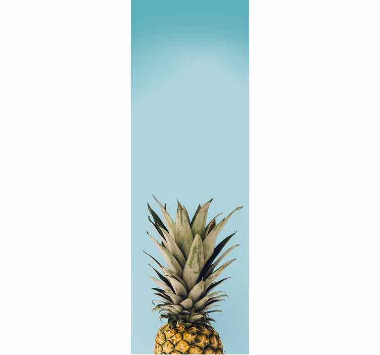 Rullegardin køkken ananas køleskabsfolie - TenStickers