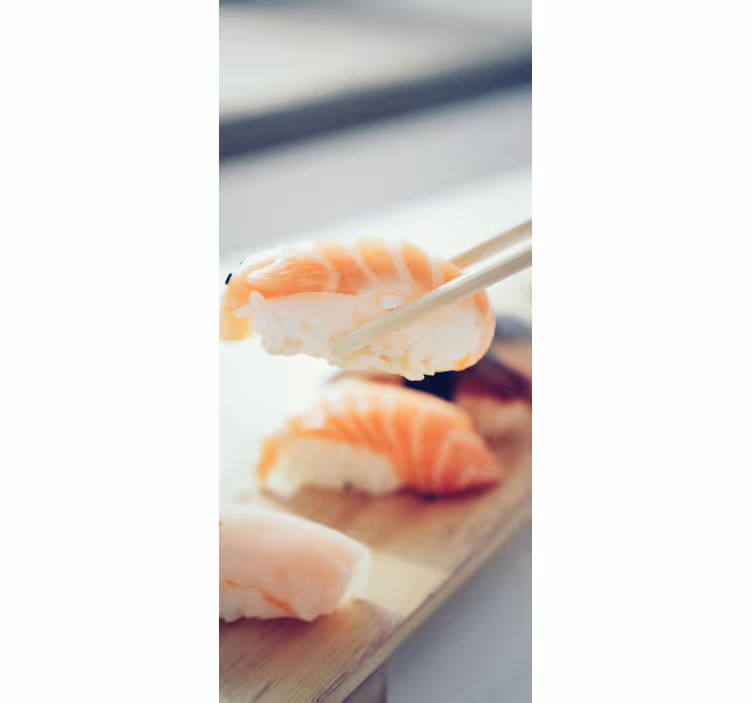 Rullegardin køkken sushi køkken - TenStickers