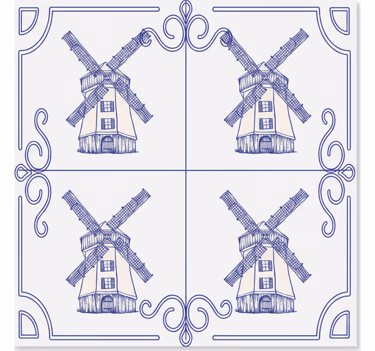 Rullegardin køkken four mills design - TenStickers