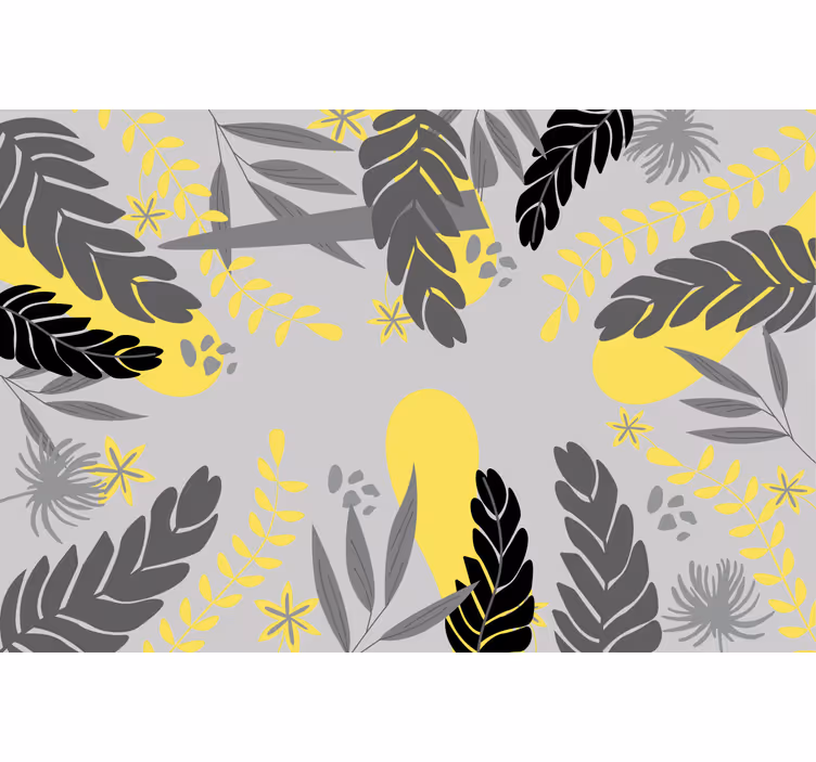 Grå rullegardin pantone planter - TenStickers
