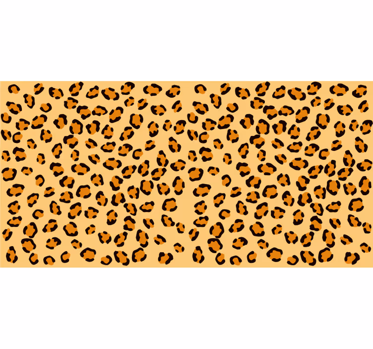 Soveværelse rullegardiner med leopardprint - TenStickers