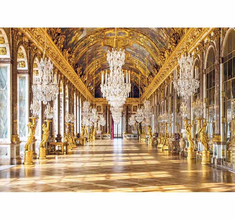 Rullegardiner til stue slotte i versailles - TenStickers