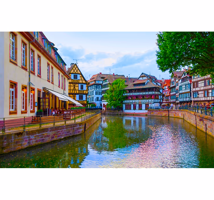 Rullegardiner til stue alsace region - TenStickers