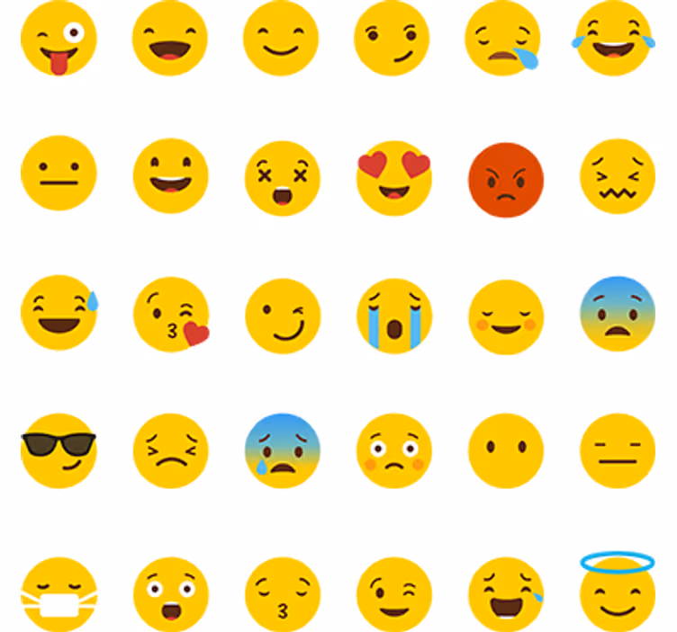 Rullegardin teenager whatsapp ikon klistermærker - TenStickers