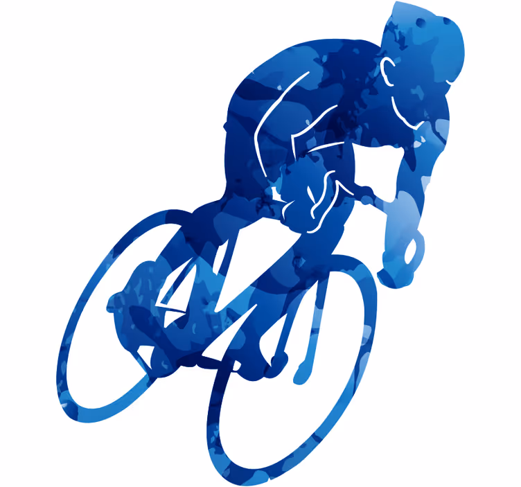 Rullegardin teenager cykelbicycle - TenStickers