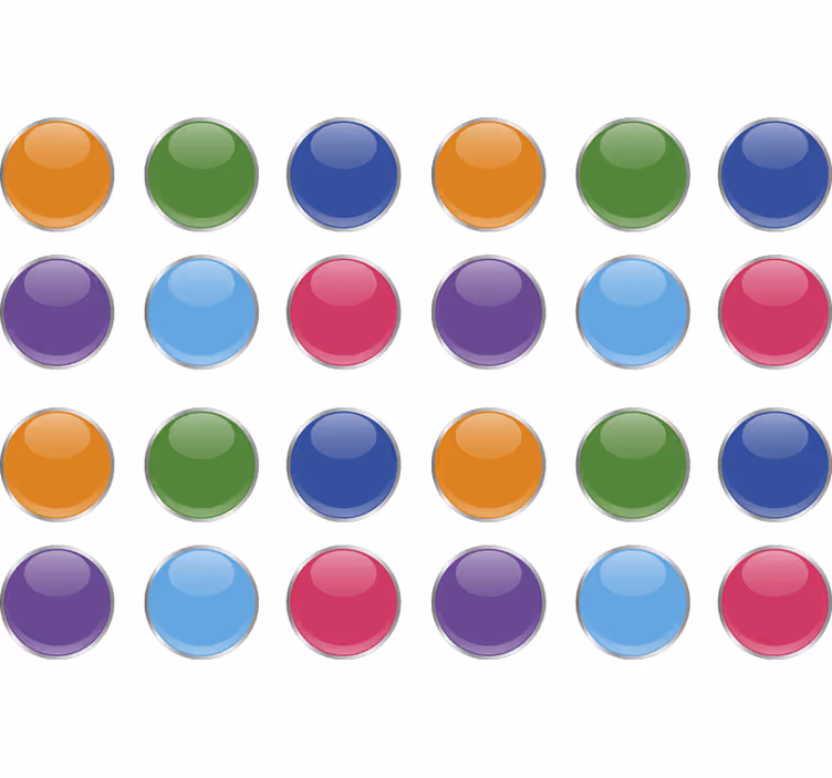 Rullegardin teenager geometriske 3d mønstre - TenStickers