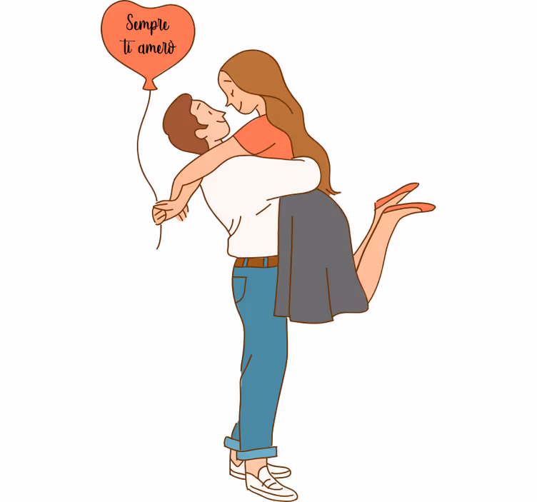 Rullegardin teenager jeg vil altid elske dig - TenStickers