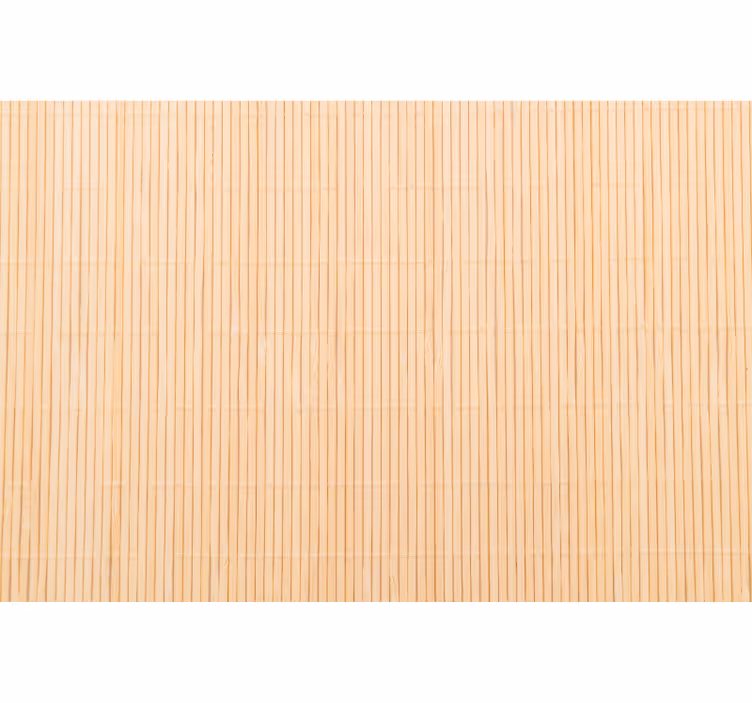 Beige rullegardin med bambusmønster - TenStickers