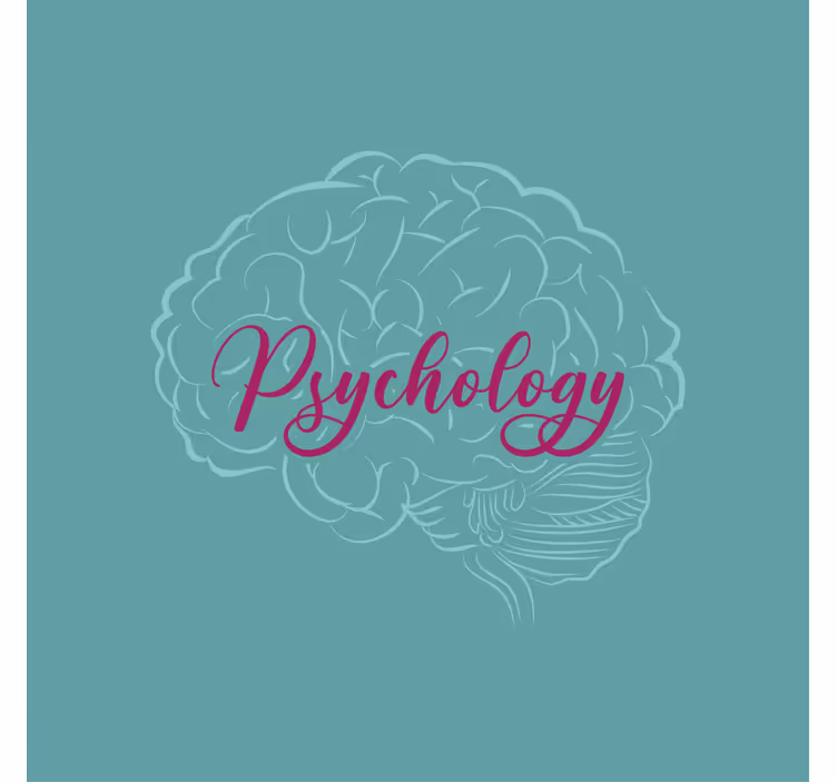 Kontor rullegardin psykologi hjerne - TenStickers