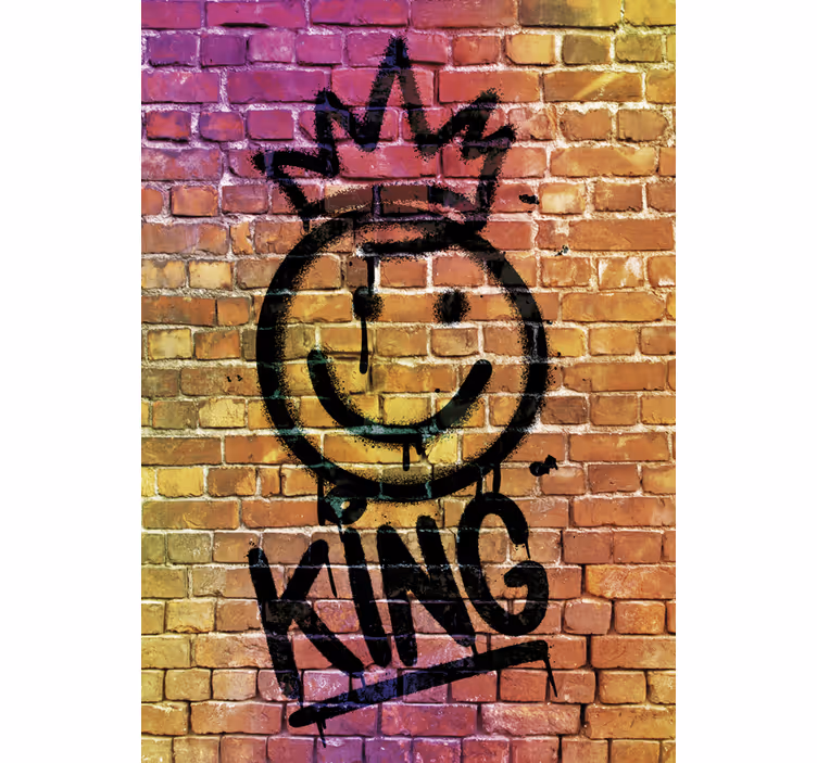 Rullegardin teenager med urban street art plakat - TenStickers