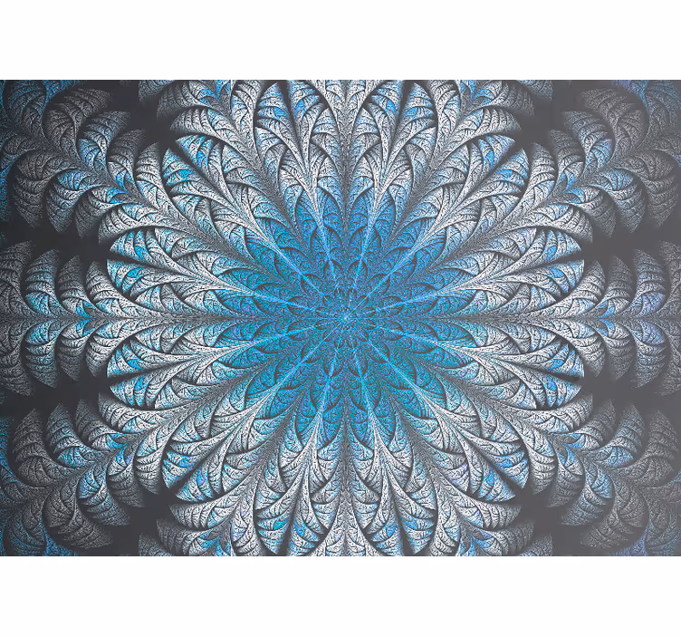 Zen rullegardiner misty mandala - TenStickers