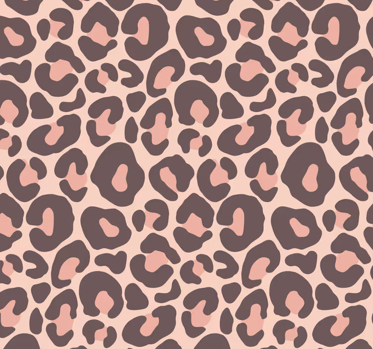 Rullegardin teenager pink leopardmønster - TenStickers