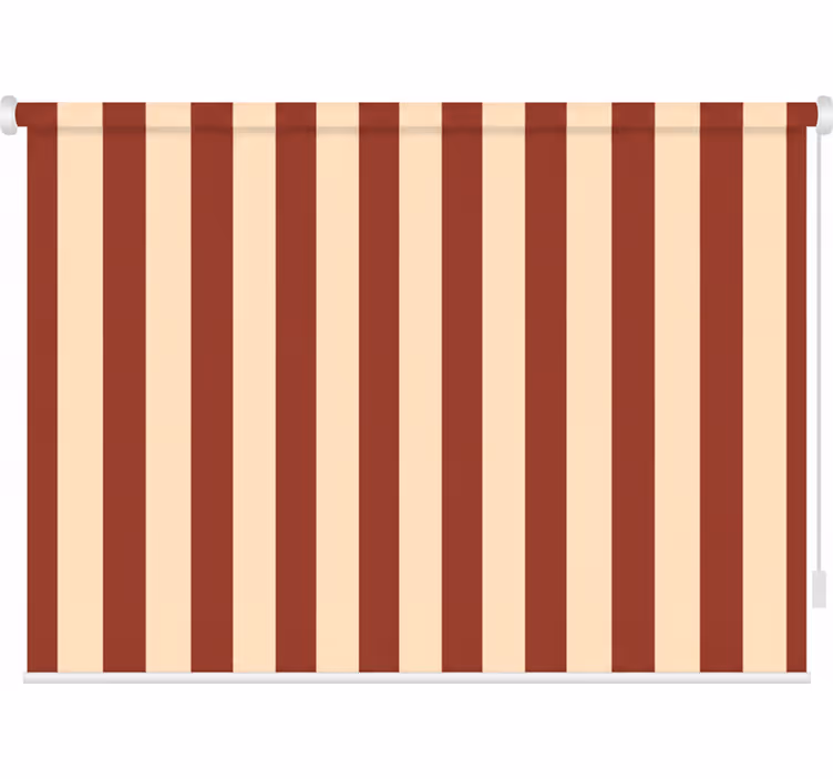 Gang rullegardiner i røde og beige nuancer - TenStickers