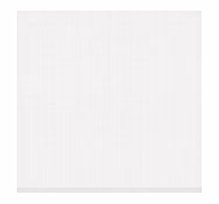 Hvid rullegardin screen translucent - TenStickers