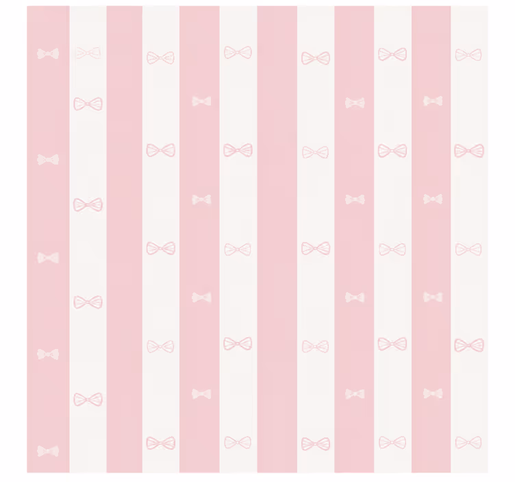 Lyserøde rullegardiner med butterflystriber - TenStickers