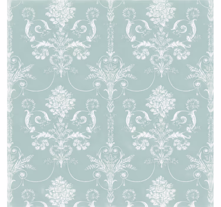 Blå rullegardin royal translucent - TenStickers