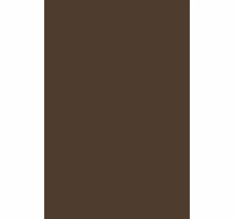 Brun moderne vinduesgardin - TenStickers
