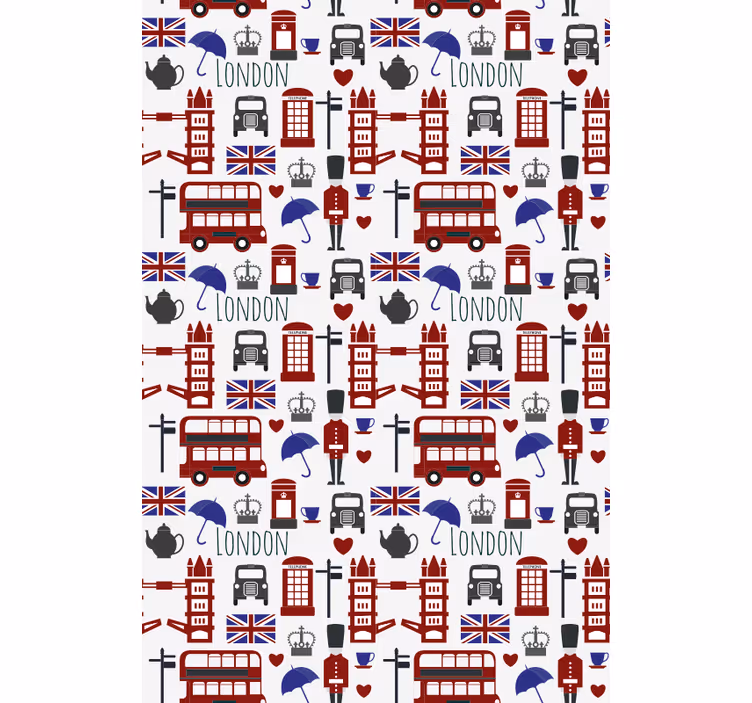 London klassisk rullegardin - TenStickers