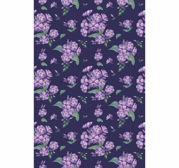 Blomstrende elegance Blomster og planter på rullegardin - TenStickers