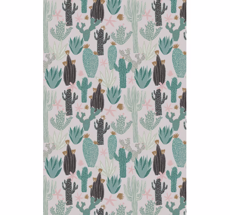 Saguaro sindsro scene rullegardiner med kaktus - TenStickers