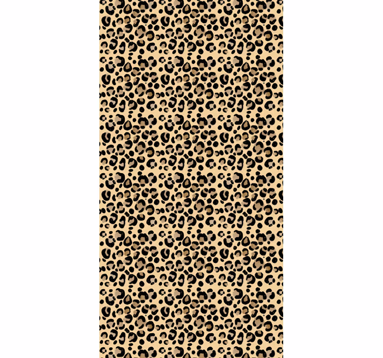Leopard print forskellige dyreRullegardiner - TenStickers