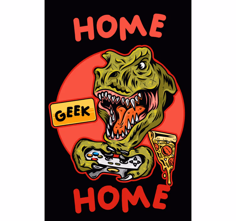 Home geek home geek rullegardin - TenStickers