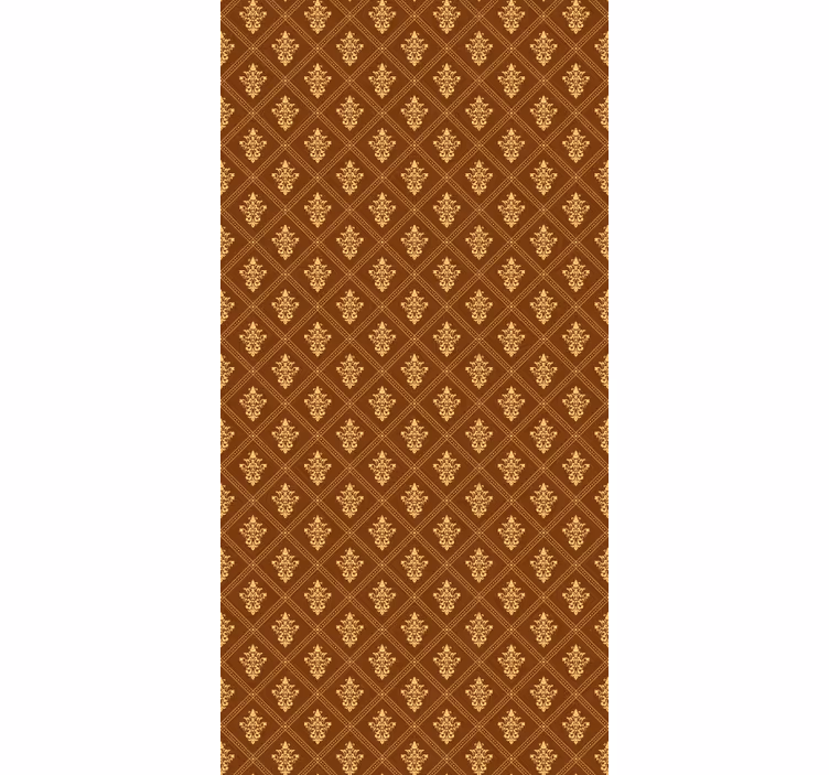 Barok blonder design stue rullegardin - TenStickers