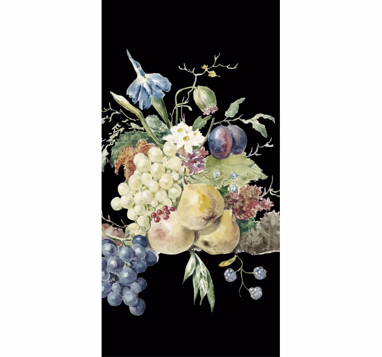 Frugtplantagevisning frugt rullegardin - TenStickers
