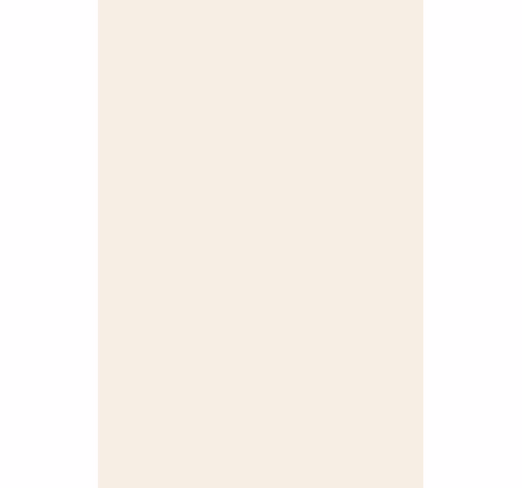 Lys beige stue rullgardin - TenStickers