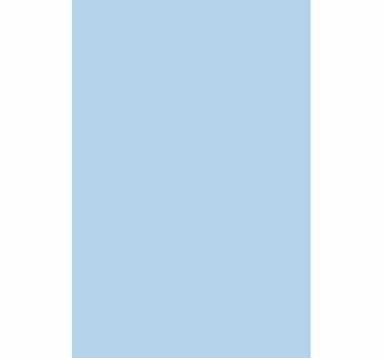Lys cyan nuance mørkleggende rullegardin - TenStickers