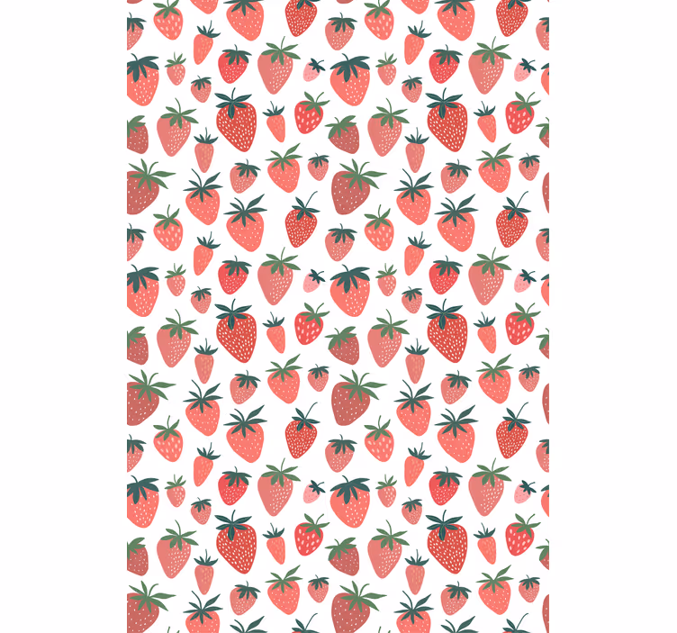 Frugt rullegardin med jordbærmønster - TenStickers