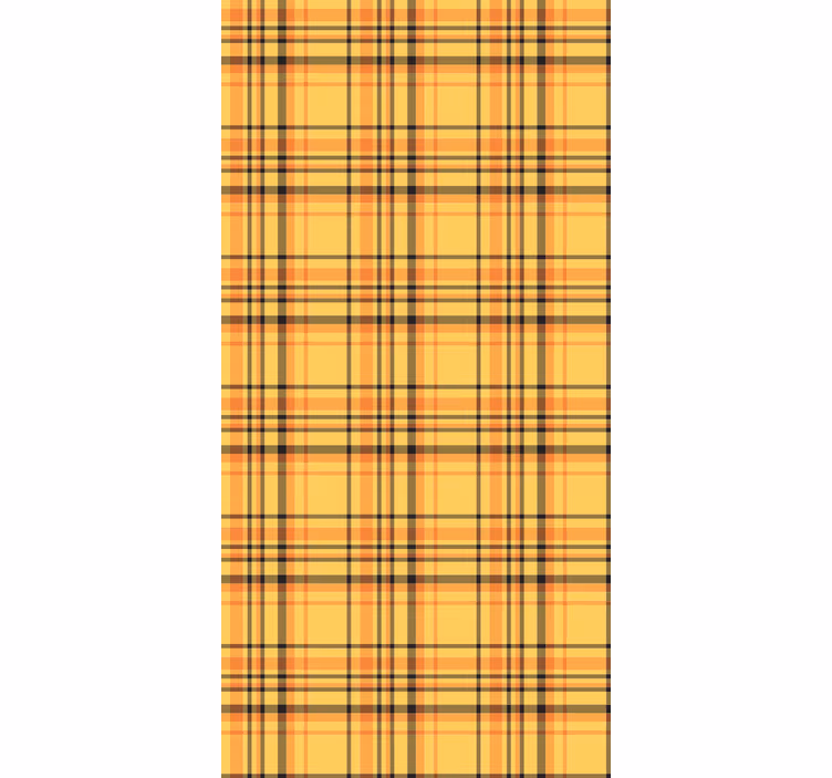 Klassisk plaidmønster rullegardin mønster - TenStickers