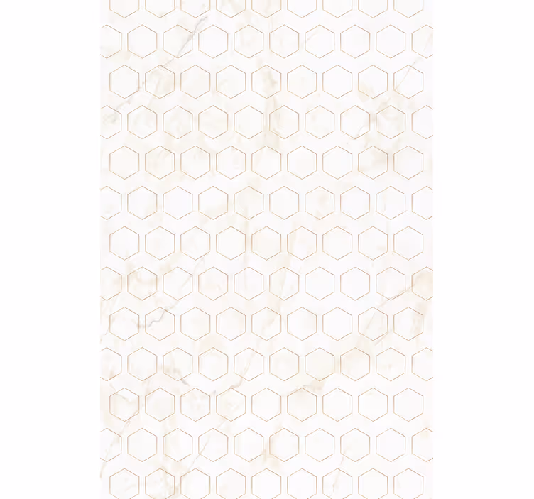 Rullegardin mønster geometrisk hexagonalt mønster - TenStickers