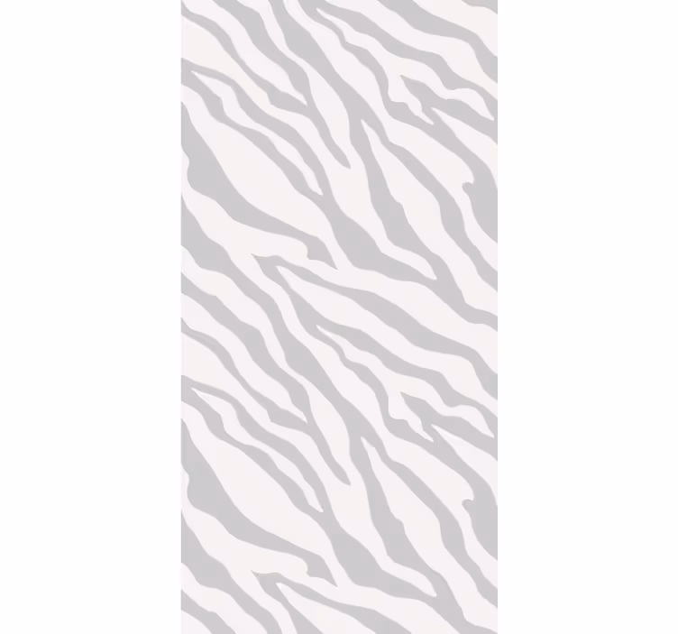 Zebra stribe stil rullegardin træ - TenStickers