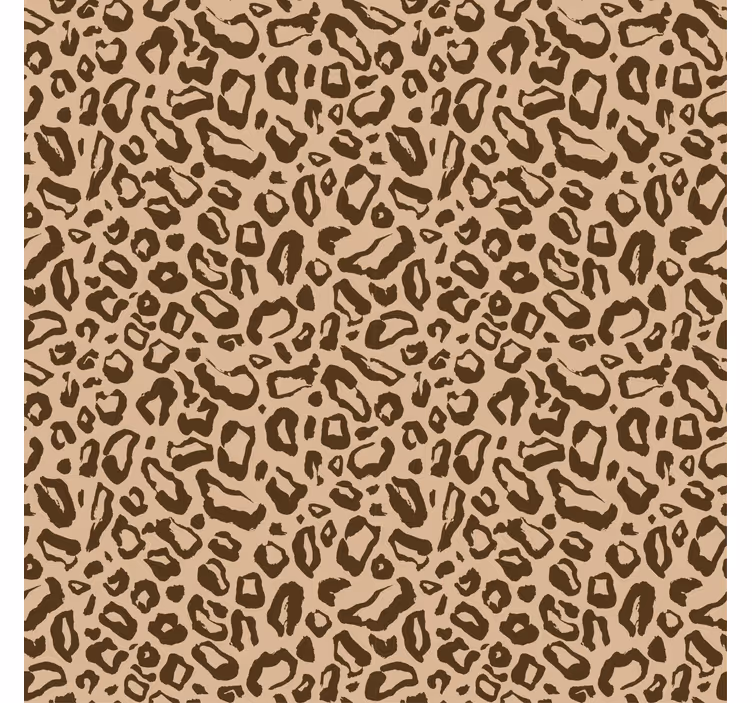 Leopardprint design dyr rullegardin - TenStickers