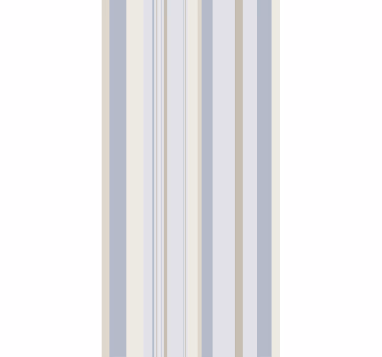Moderne lodrette striber elegante rullegardiner - TenStickers