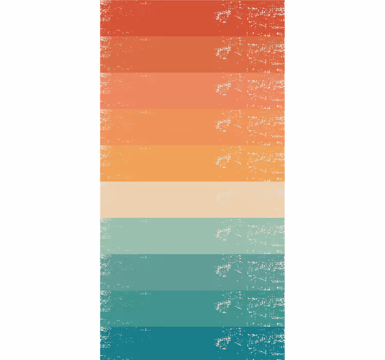 Gradient farvelag rullegardin mønster - TenStickers
