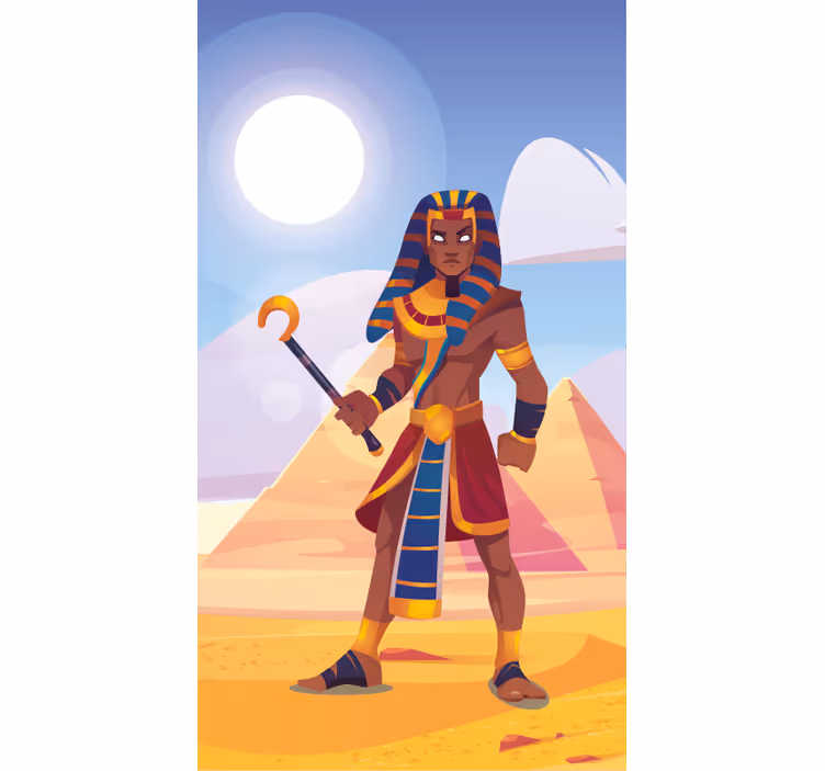 Farao holder stav originale rullegardiner - TenStickers