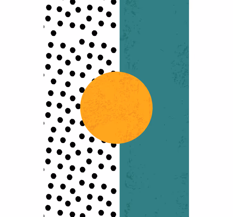 Moderne rullegardiner med moderne prikkedesign - TenStickers