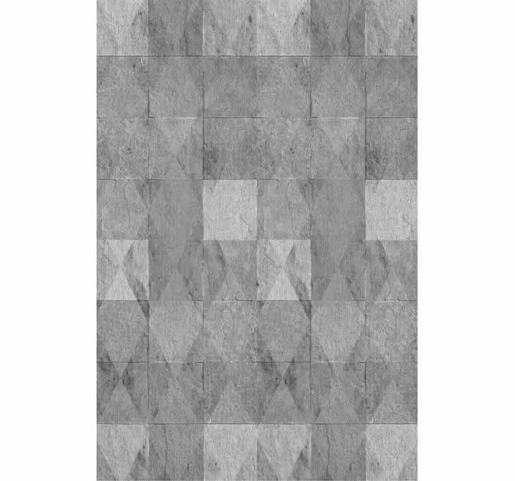Rullegardin mønster geometrisk grå - TenStickers