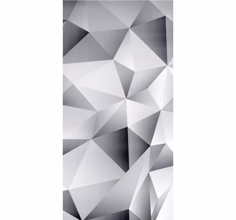 Geometriske formationer rullegardin mønster - TenStickers