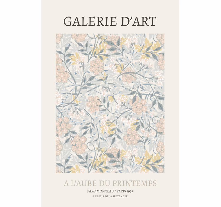 Galerie d'art plakat Rullegardinmaleri - TenStickers