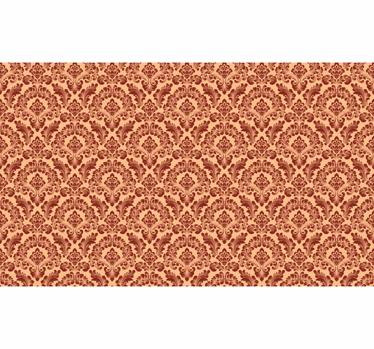 Indviklet blomstertema elegante rullegardiner - TenStickers