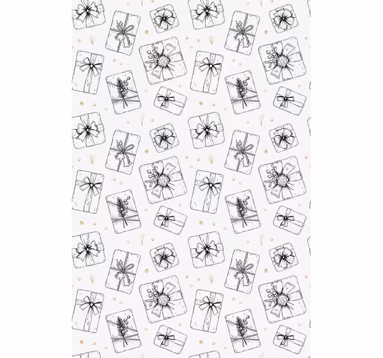 Delikat gavedesign rullegardin - TenStickers