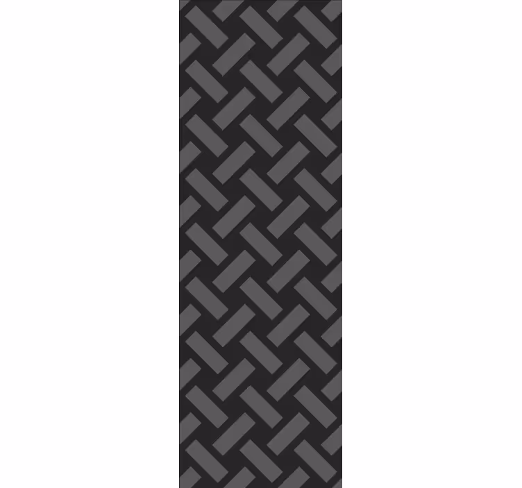 Rullegardin mønster sammenflettet design - TenStickers