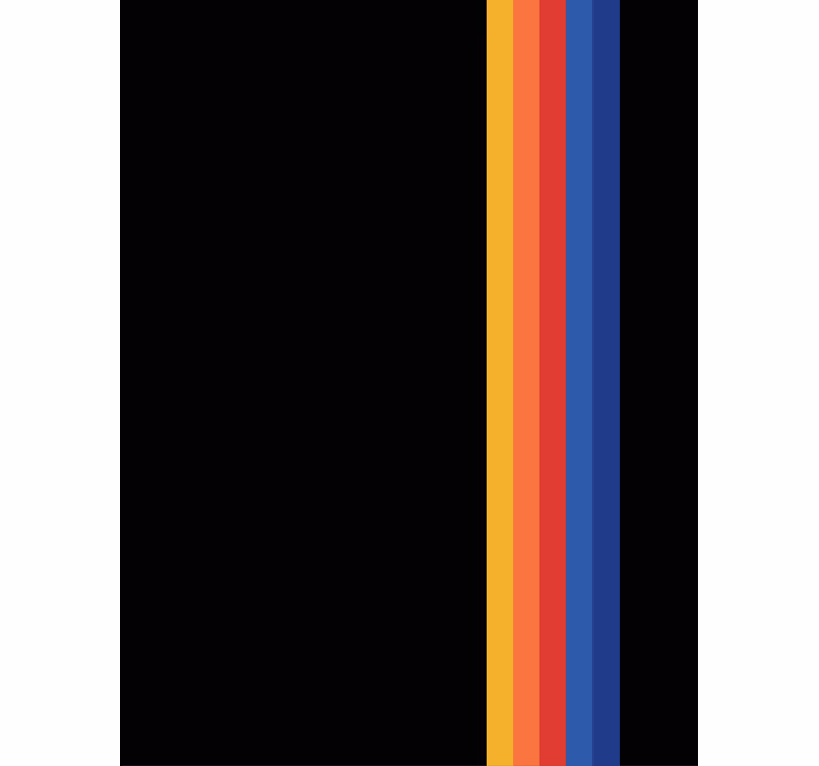 Vintage gaming striber retro rullegardin - TenStickers