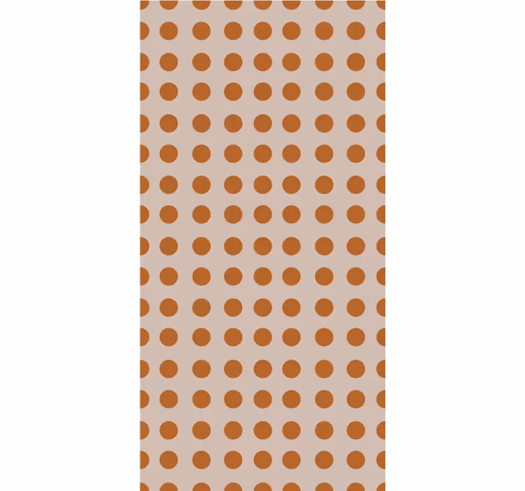 Brune prikker moderne rullegardiner - TenStickers