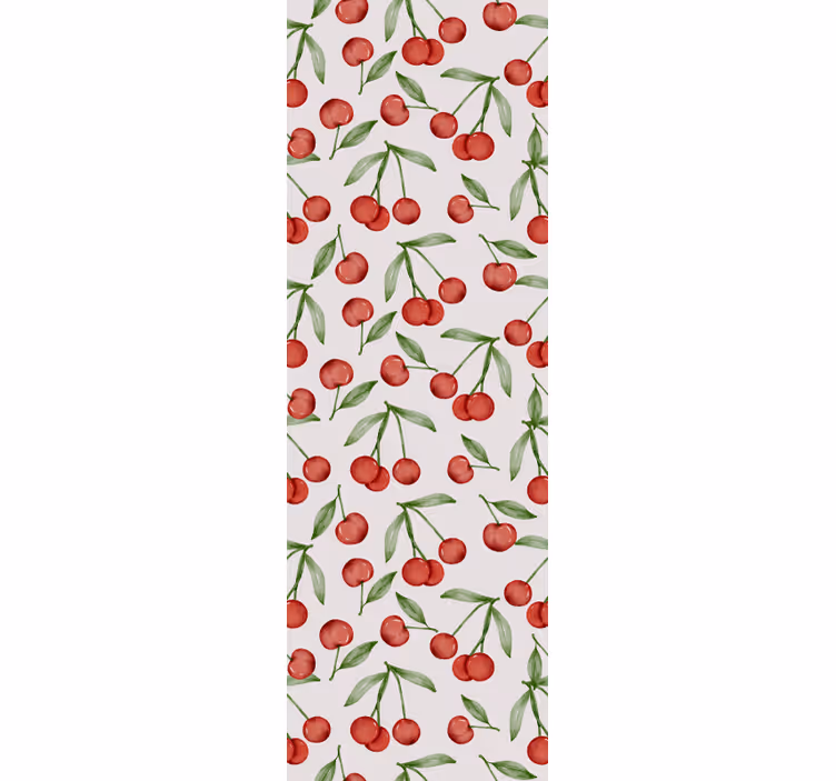 Kirsebærblomster glæde frugt rullegardin - TenStickers