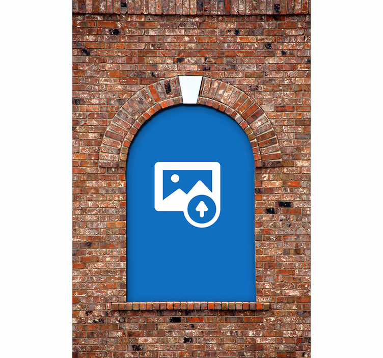 Personlig 3d bue personlige rullegardiner - TenStickers